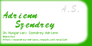 adrienn szendrey business card